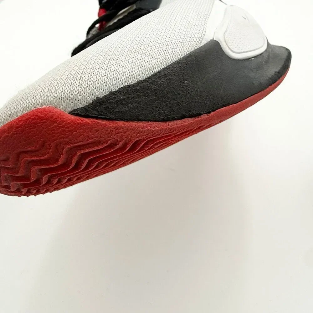 Nike Men’s Renew Elevate 3 Basketball Sneakers in Black White Red Colorway - US